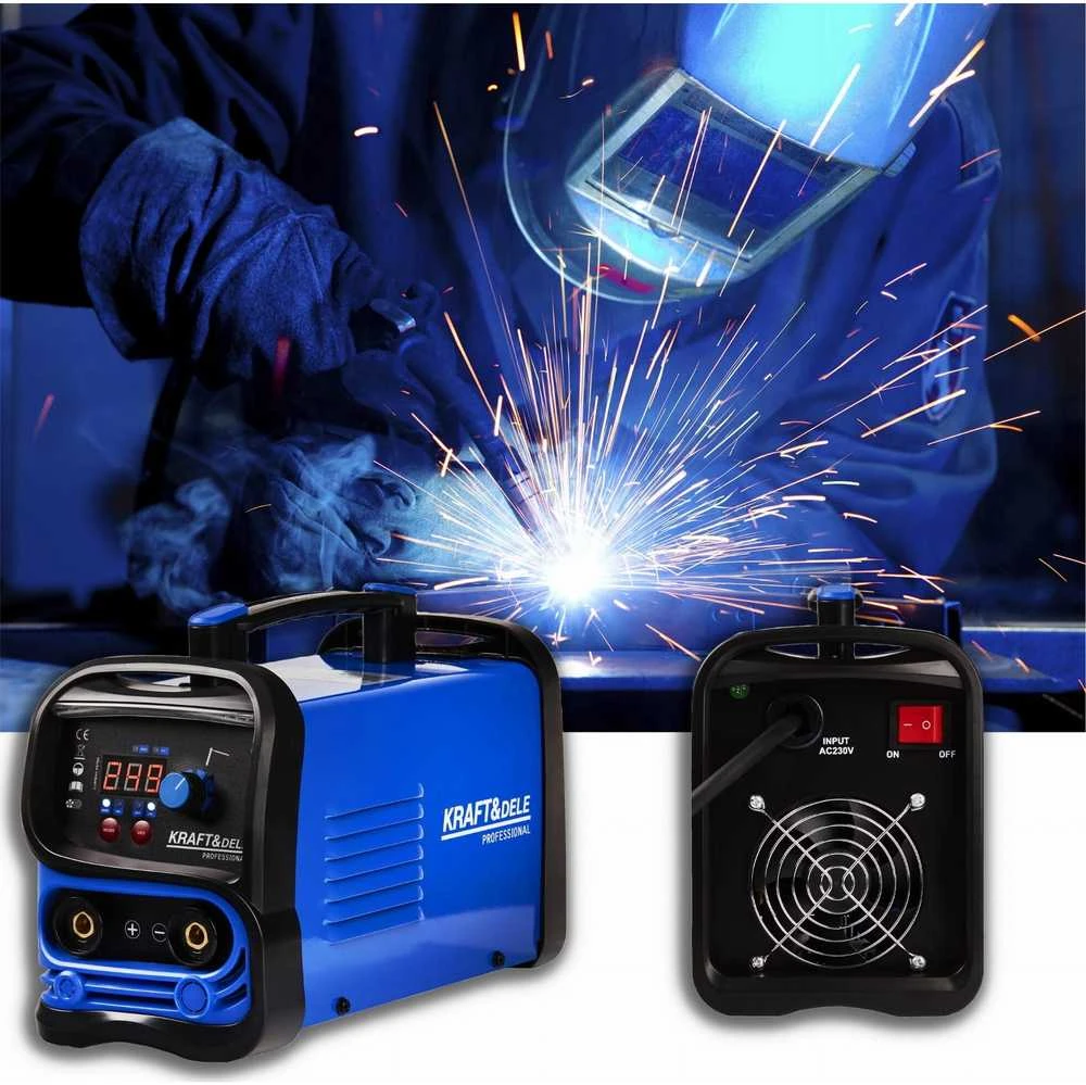 Inverterinis suvirinimo aparatas Kraft & Dele KD1880, IGBT/MMA/LIFT/TIG 350A