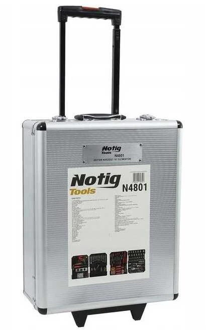 Meistro įrankių rinkinys NOTIG TOOLS N4801, 187vnt.