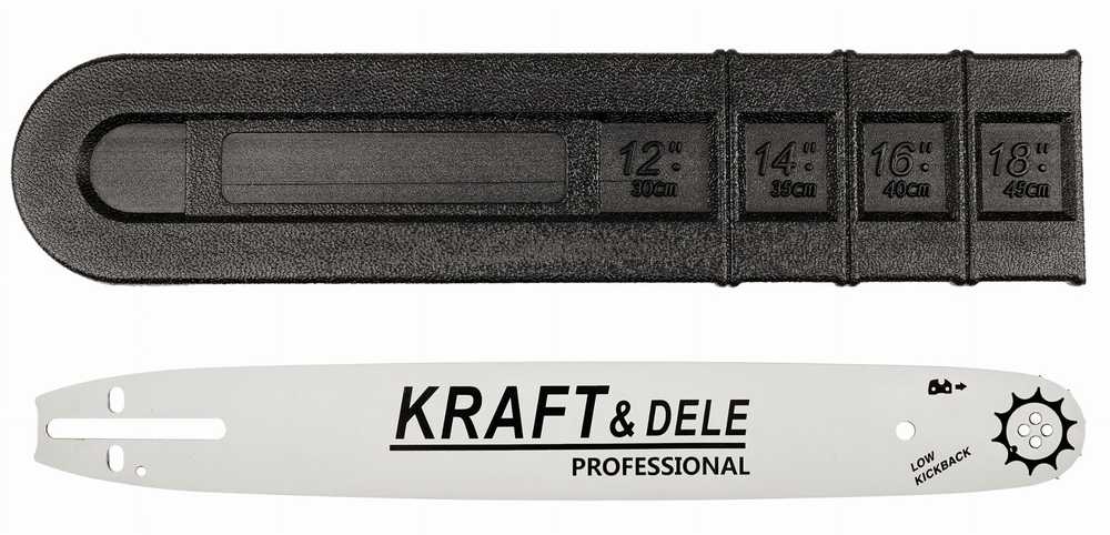 Grandininis pjūklas Kraftdele Pjūklas benzininis 16"-18", 4.4 kw