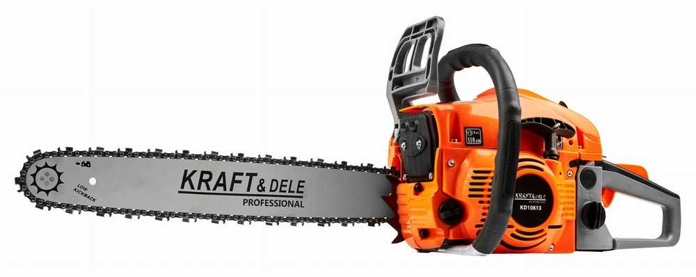 Grandininis pjūklas Kraftdele Pjūklas benzininis 16"-18", 4.4 kw