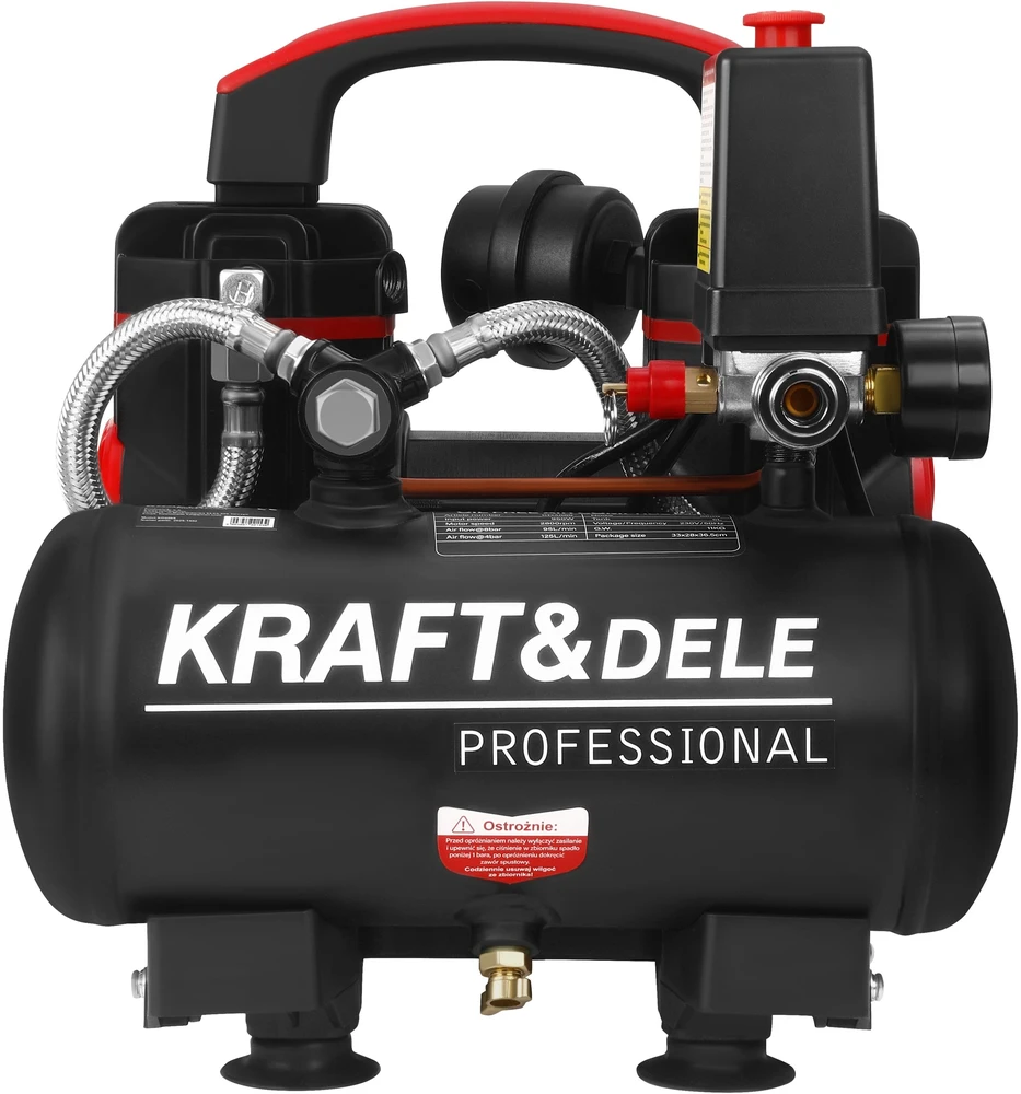 KRAFT & DELE Betepalinis oro kompresorius Kraft&Dele KD4069, 950W, 5L