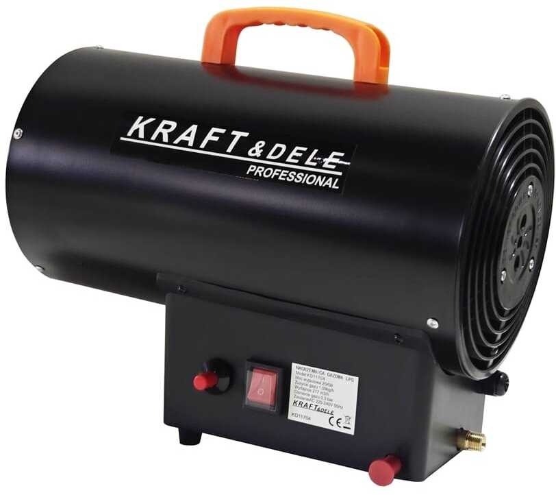 KRAFT & DELE Dujinis šildytuvas Kraft&Dele KD11704, 25kW