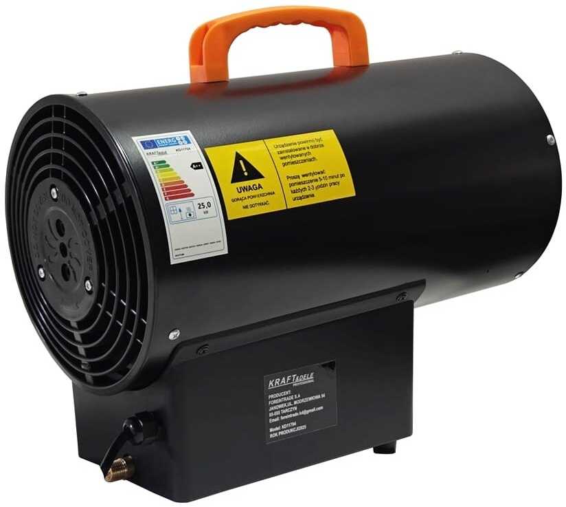 KRAFT & DELE Dujinis šildytuvas Kraft&Dele KD11704, 25kW