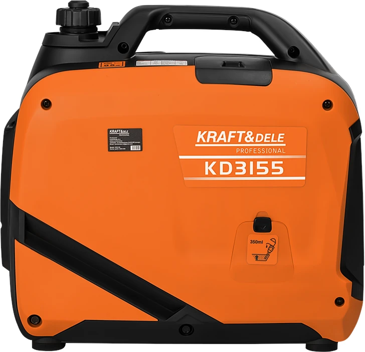 KRAFT & DELE Inverterinis elektros generatorius Kraft&Dele KD3155, 2,6 kW