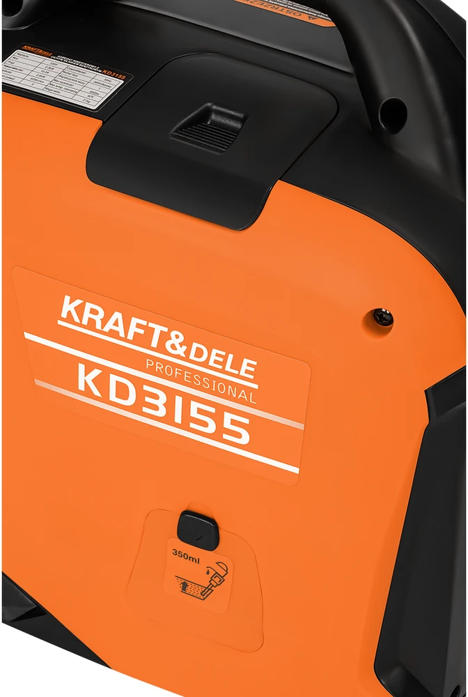 KRAFT & DELE Inverterinis elektros generatorius Kraft&Dele KD3155, 2,6 kW
