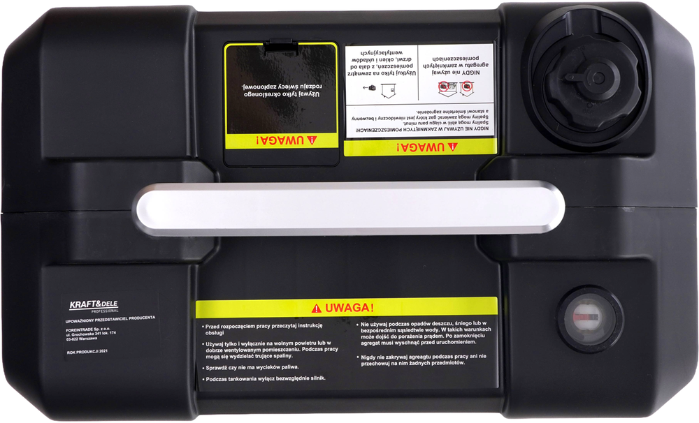 KRAFT & DELE Inverterinis elektros generatorius Kraft&Dele KD133, 1,9 kW