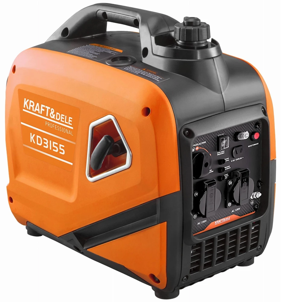 KRAFT & DELE Inverterinis elektros generatorius Kraft&Dele KD3155, 2,6 kW