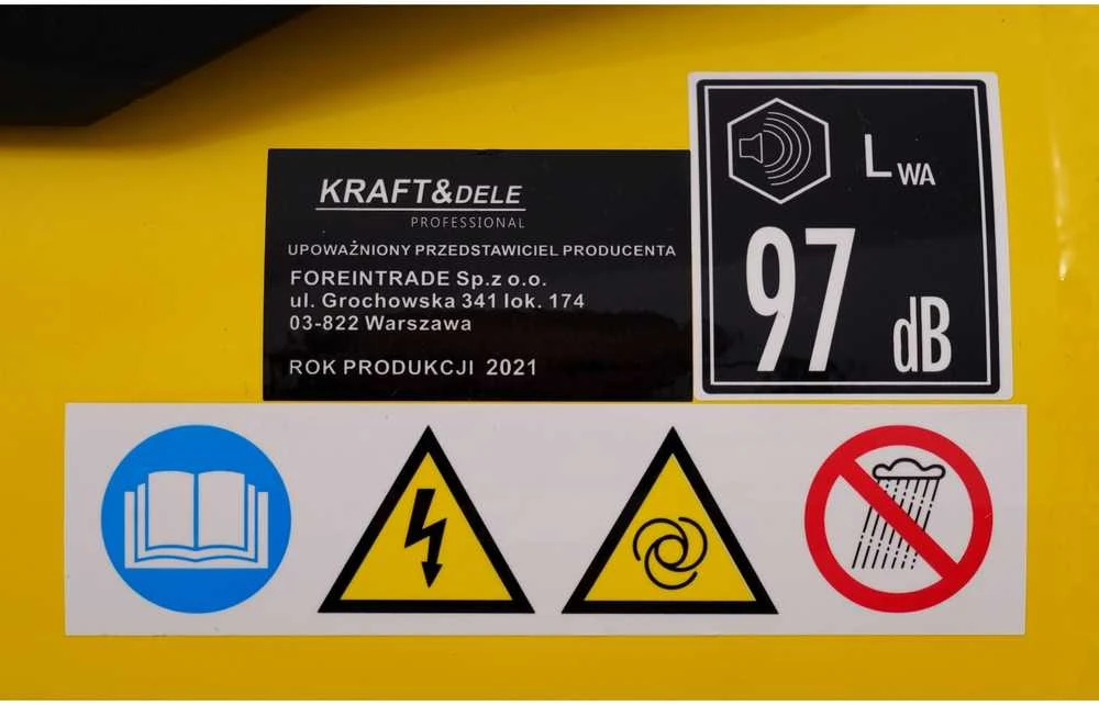 KRAFT & DELE Kompresorius be alyvos Kraft&Dele KD1416, 24L, 8bar