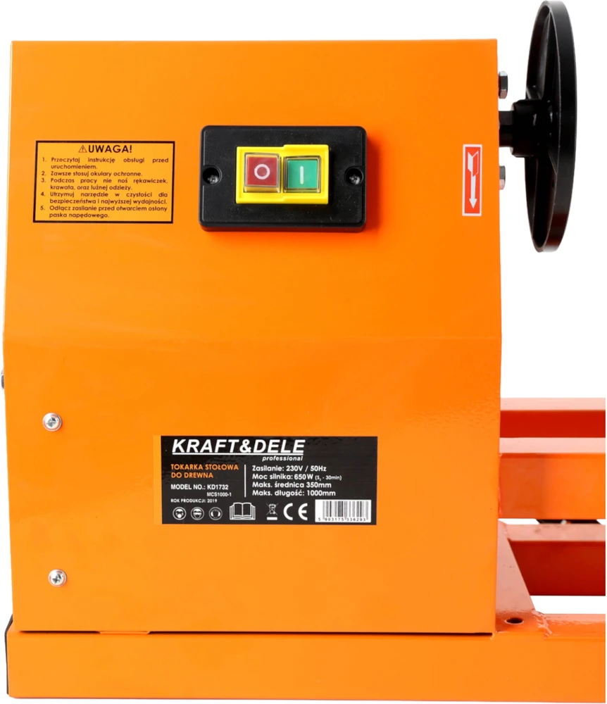 KRAFT & DELE Medienos tekinimo staklės Kraft&Dele KD1732, 650W