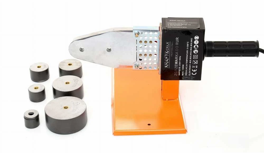 KRAFT & DELE PVC vamzdžių suvirinimo aparatas Kraft&Dele KD1591, 1200W