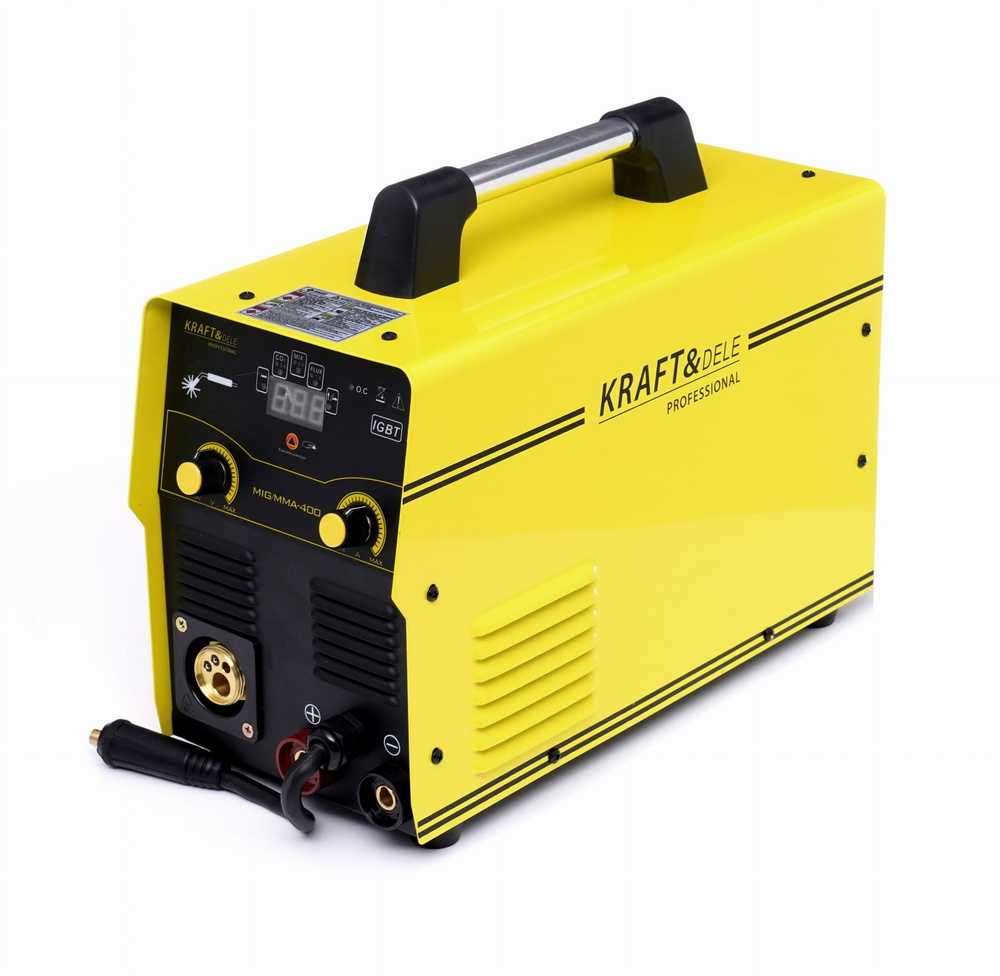 KRAFT & DELE Suvirinimo aparatas Kraft&Dele KD811, MIG/MMA-400A, 230V