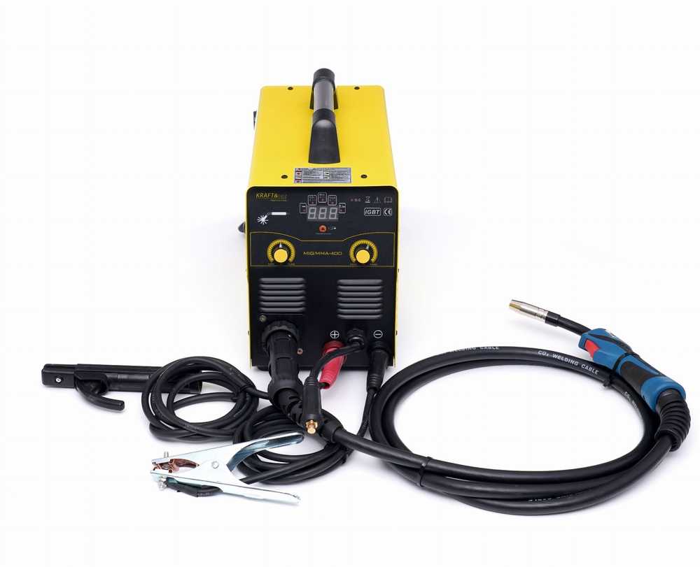 KRAFT & DELE Suvirinimo aparatas Kraft&Dele KD811, MIG/MMA-400A, 230V