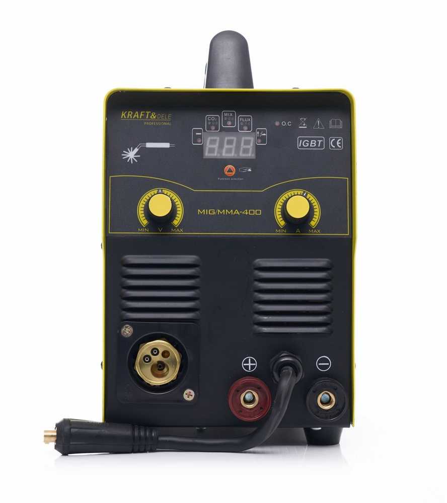 KRAFT & DELE Suvirinimo aparatas Kraft&Dele KD811, MIG/MMA-400A, 230V