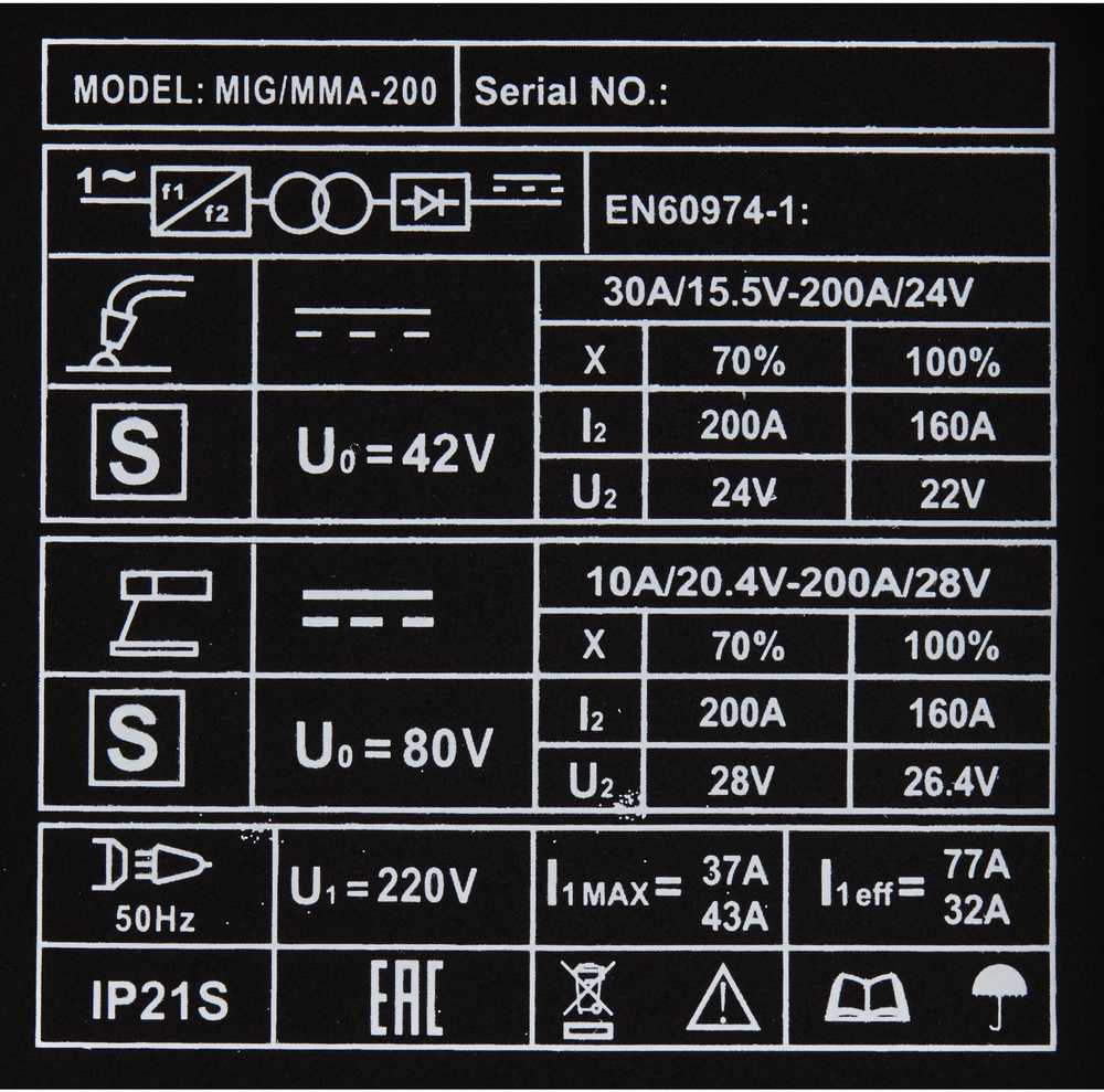 KRAFT & DELE Suvirinimo aparatas Kraft&Dele KD1788, MIG/MMA, 200A
