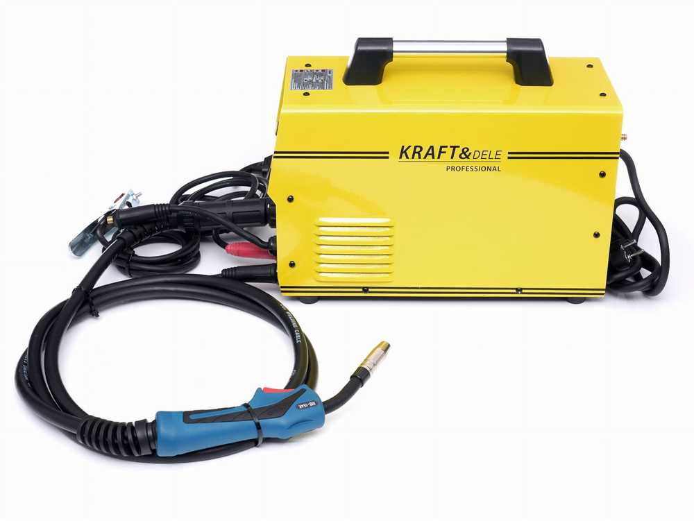 KRAFT & DELE Suvirinimo aparatas Kraft&Dele KD811, MIG/MMA-400A, 230V