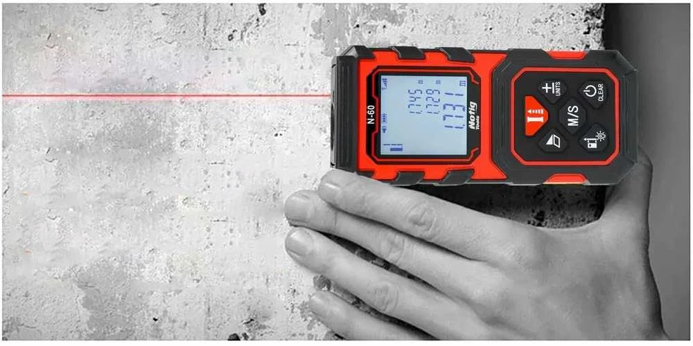 Lazerinis atstumo matuoklis NOTIG TOOLS N60