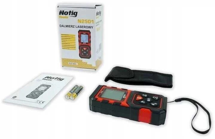 Lazerinis atstumo matuoklis NOTIG TOOLS N60