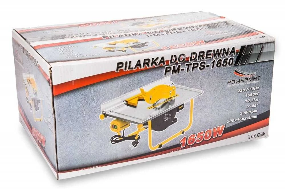 Medžio pjovimo staklės POWERMAT PM-TPS-1650