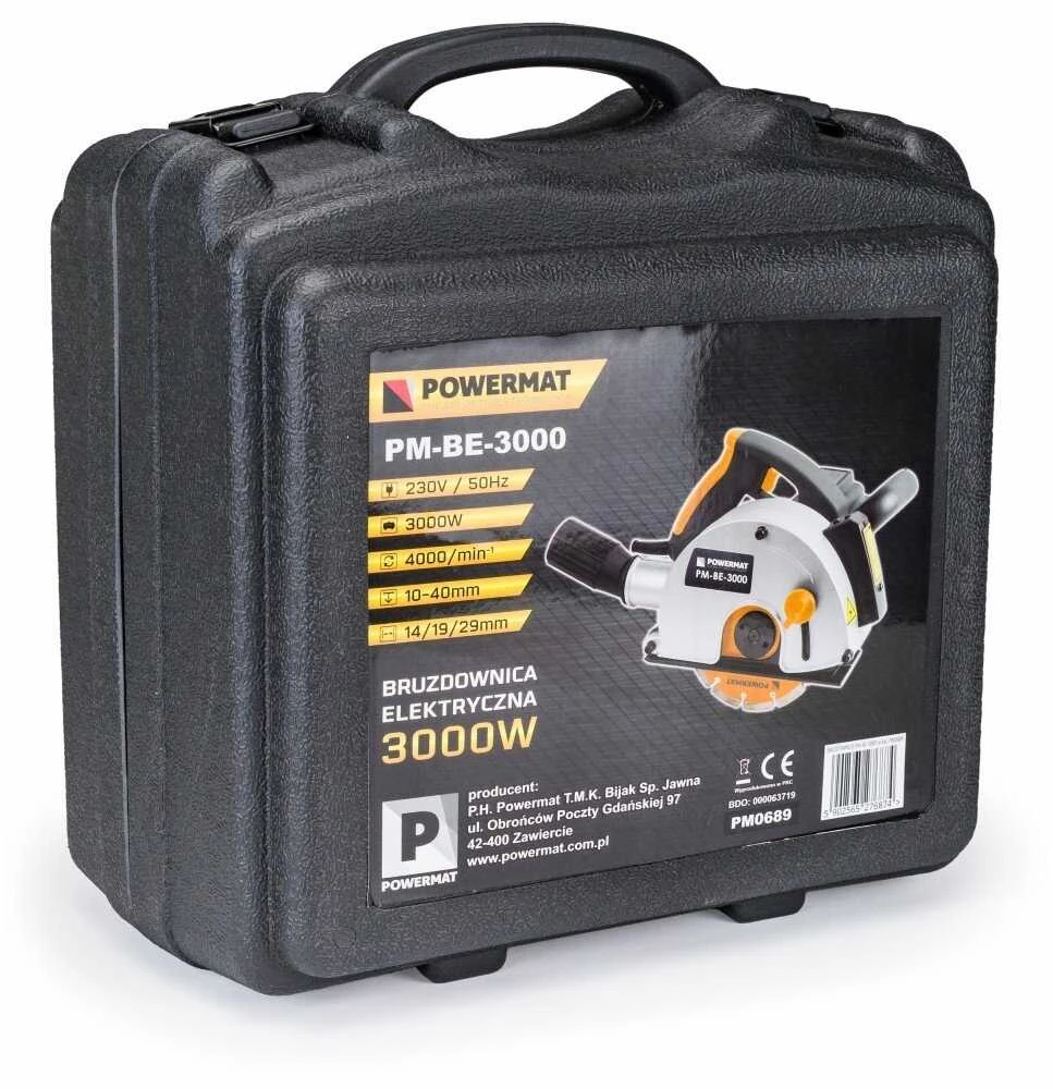 Mūro freza POWERMAT 3000W
