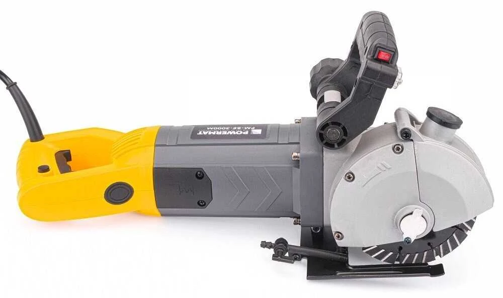 Mūro freza – vagapjovė POWERMAT PM0908 su priedais