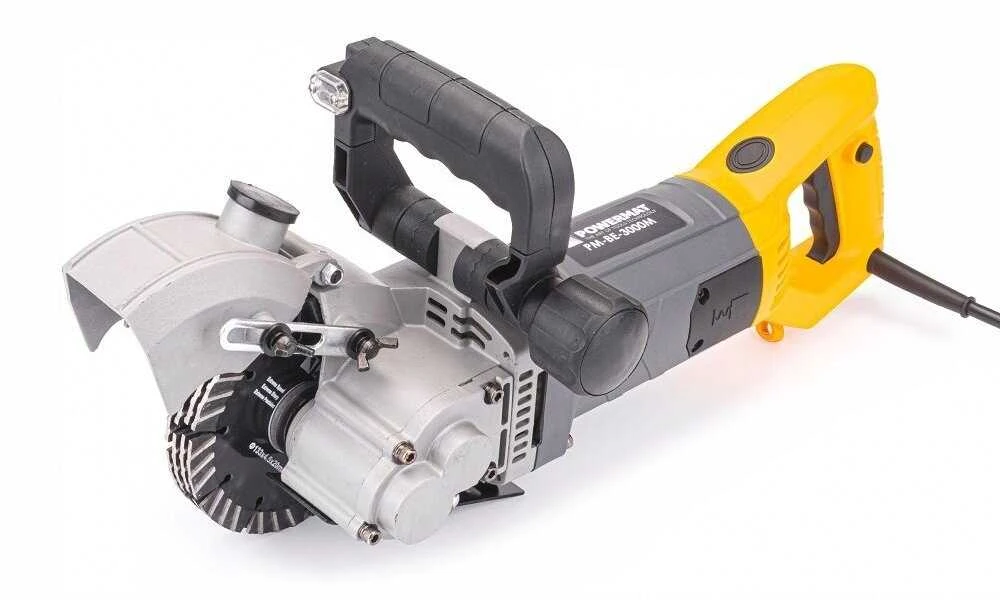Mūro freza – vagapjovė POWERMAT PM0908 su priedais