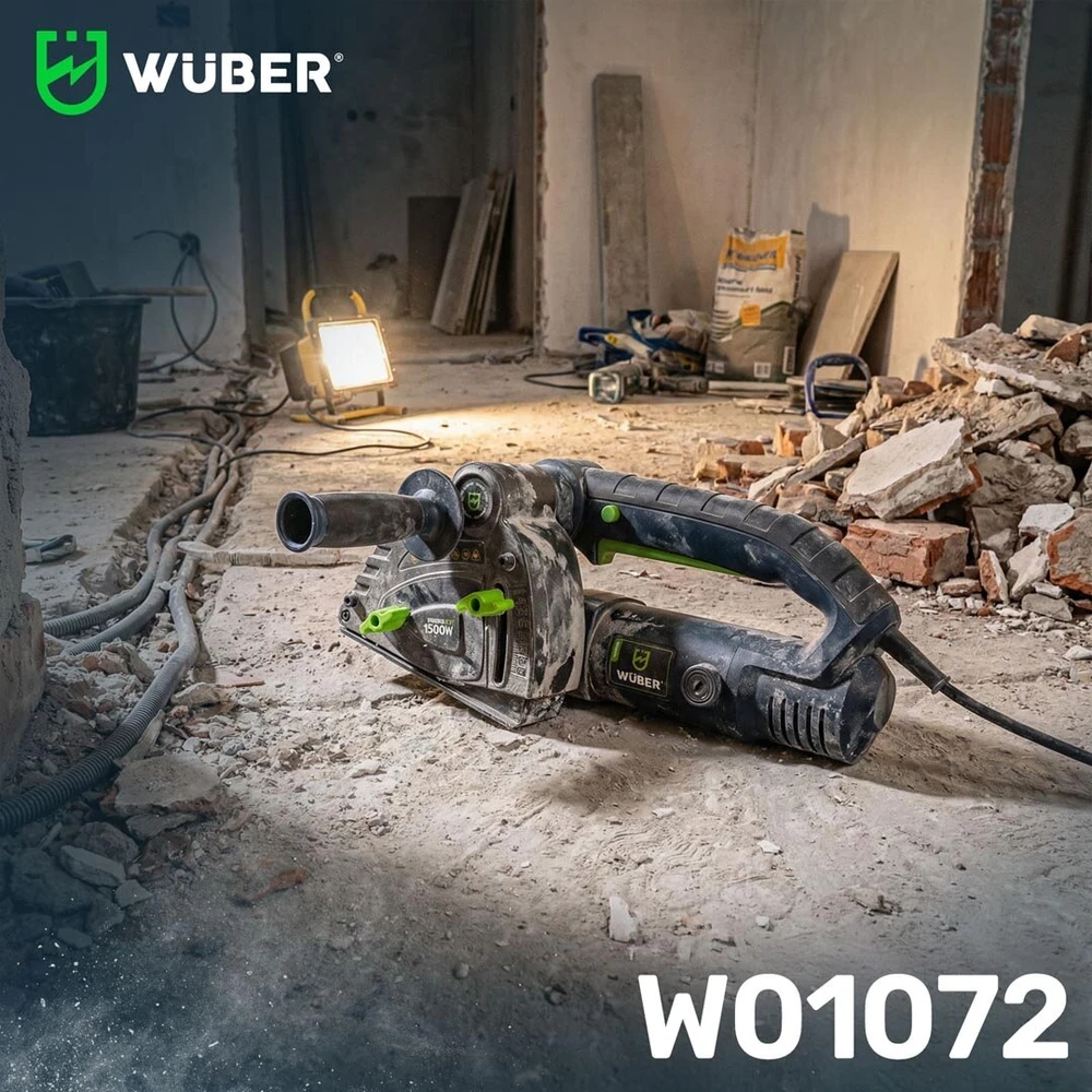 Mūro freza WUBER 1500W 8500aps/min