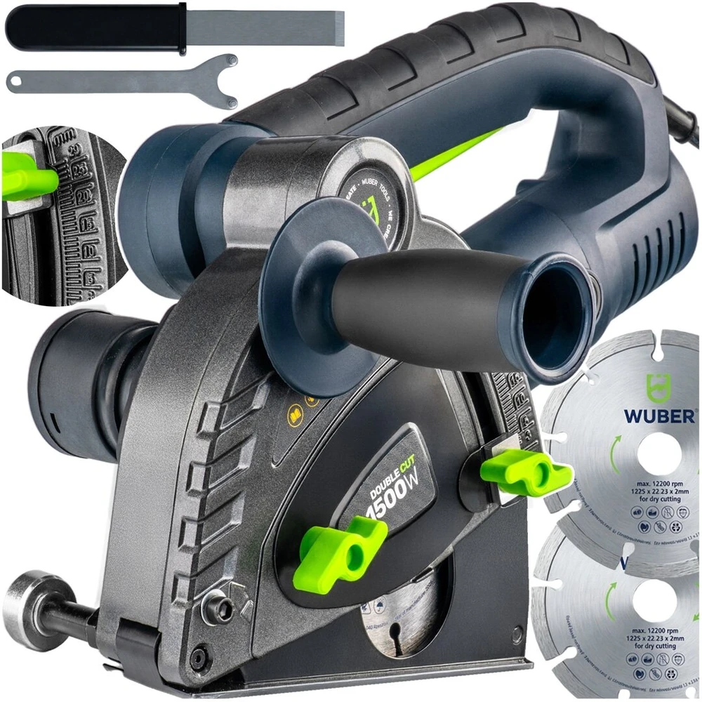 Mūro freza WUBER 1500W 8500aps/min