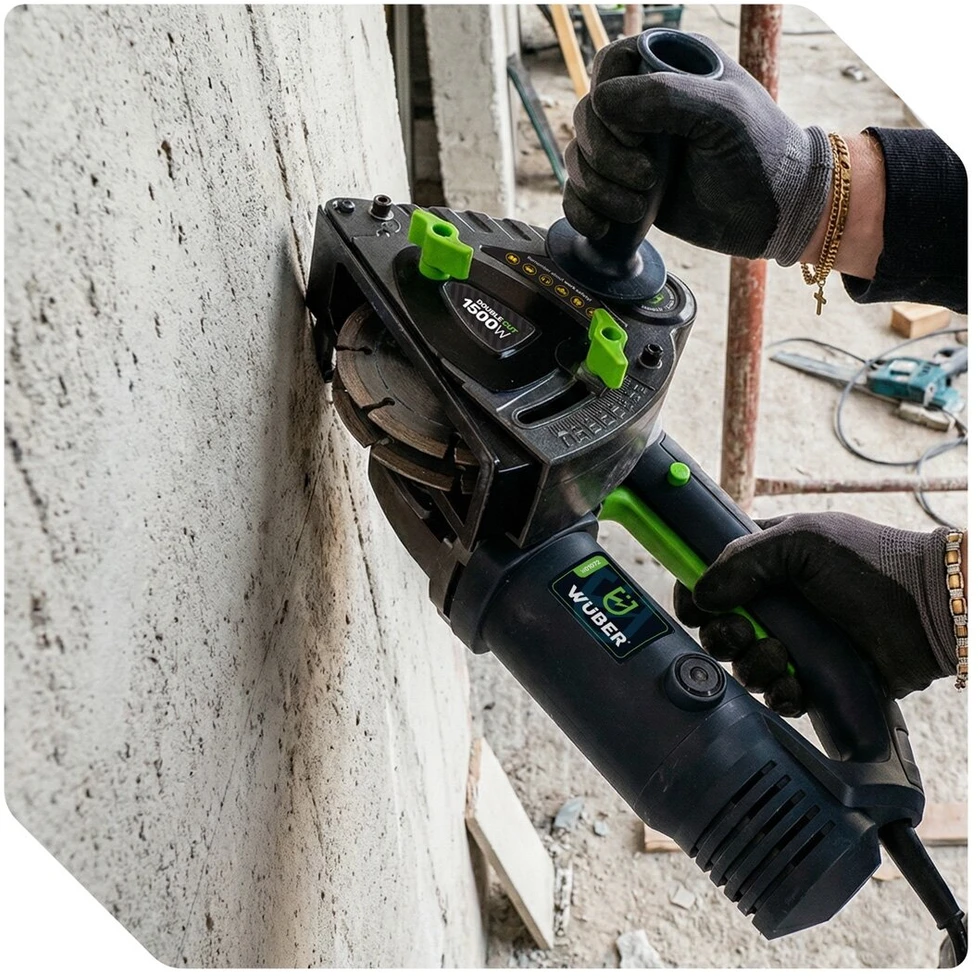 Mūro freza WUBER 1500W 8500aps/min