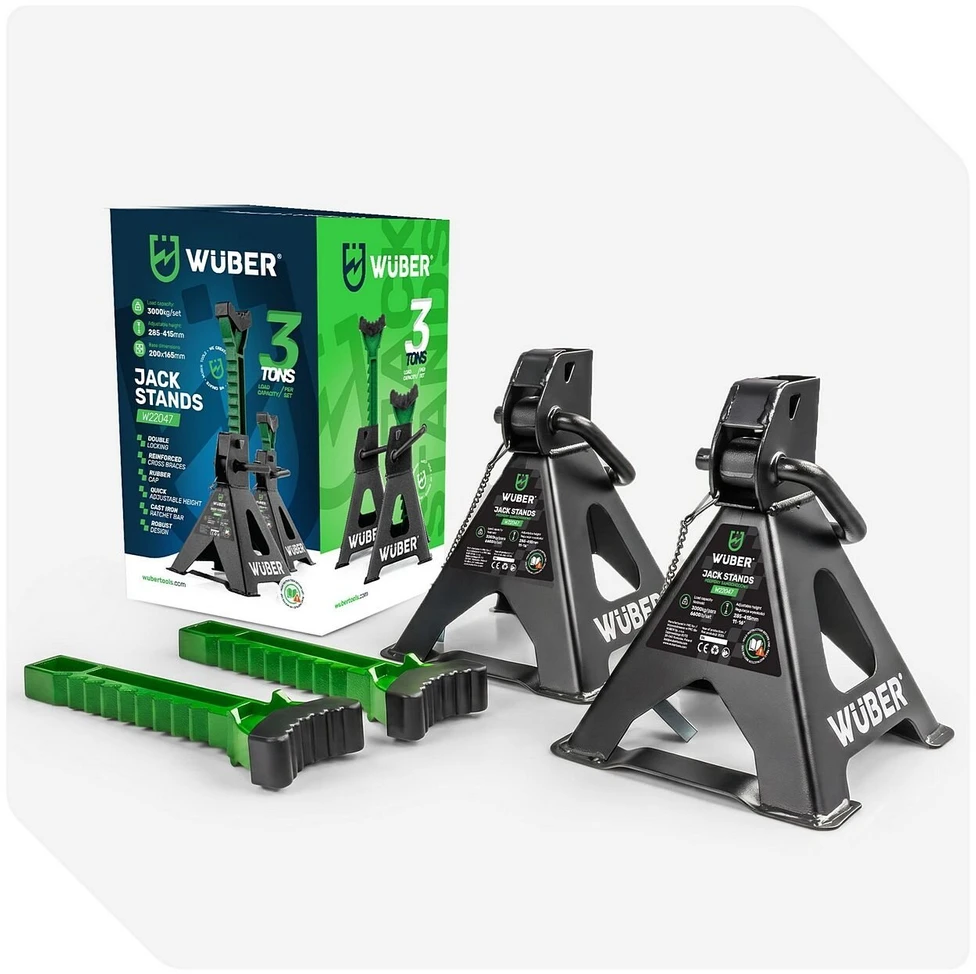 Pastatomas domkratas Wuber W22047, 3t, 285-415mm, 2 vnt.