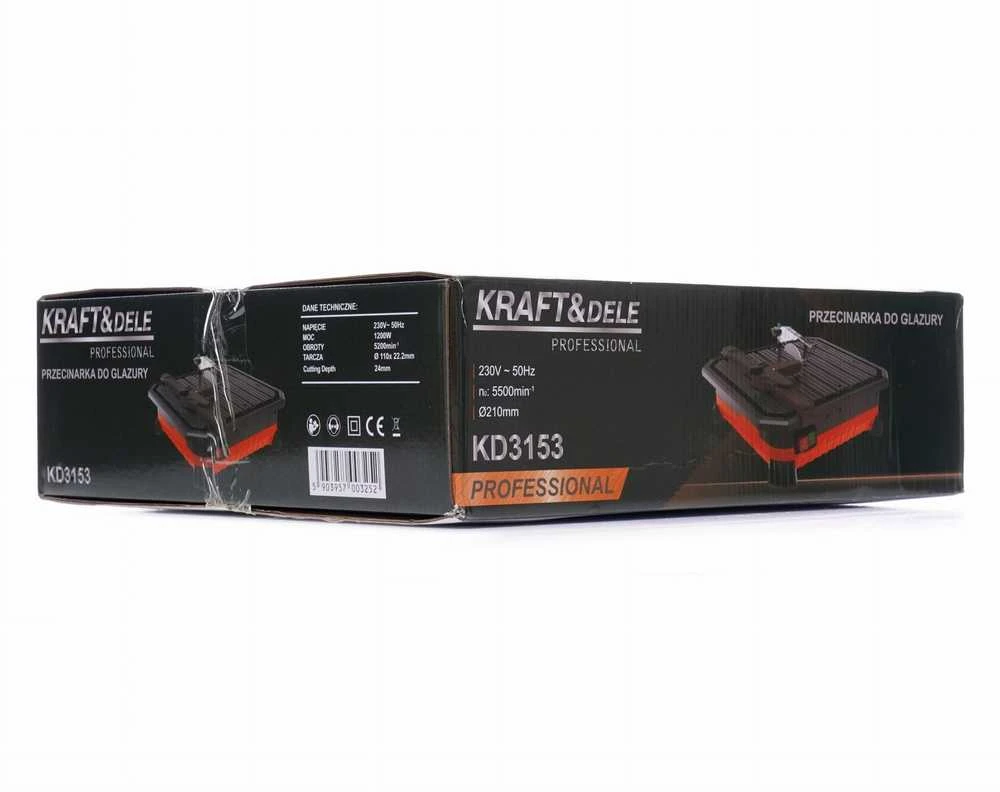 Plytelių pjovimo staklės Kraft & Dele KD3153, 1200W