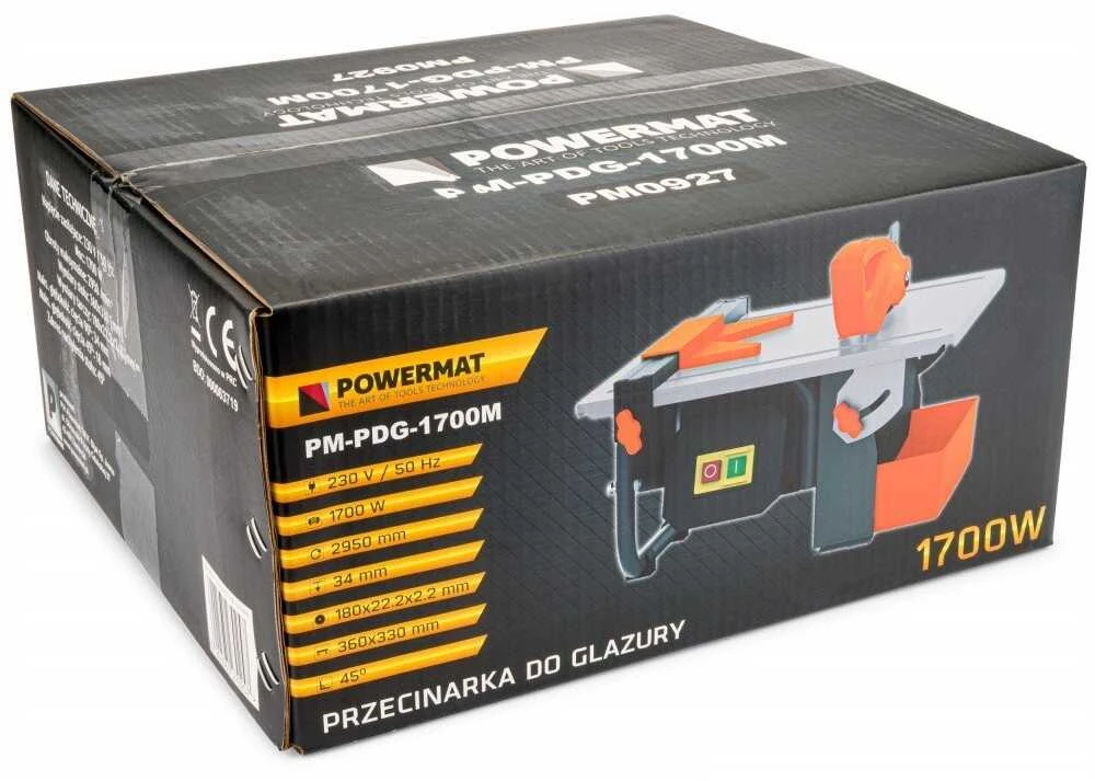 Plytelių pjovimo staklės POWERMAT 1700W