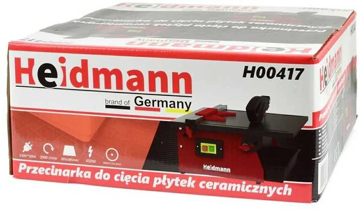 Plytelių pjovio staklės HEIDMANN 450 W