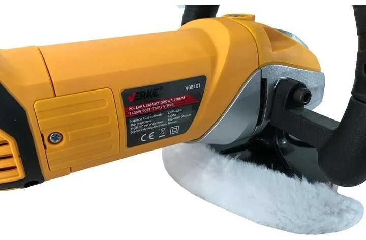Poliravimo mašinėlė VERKE 1400W 180mm Soft start