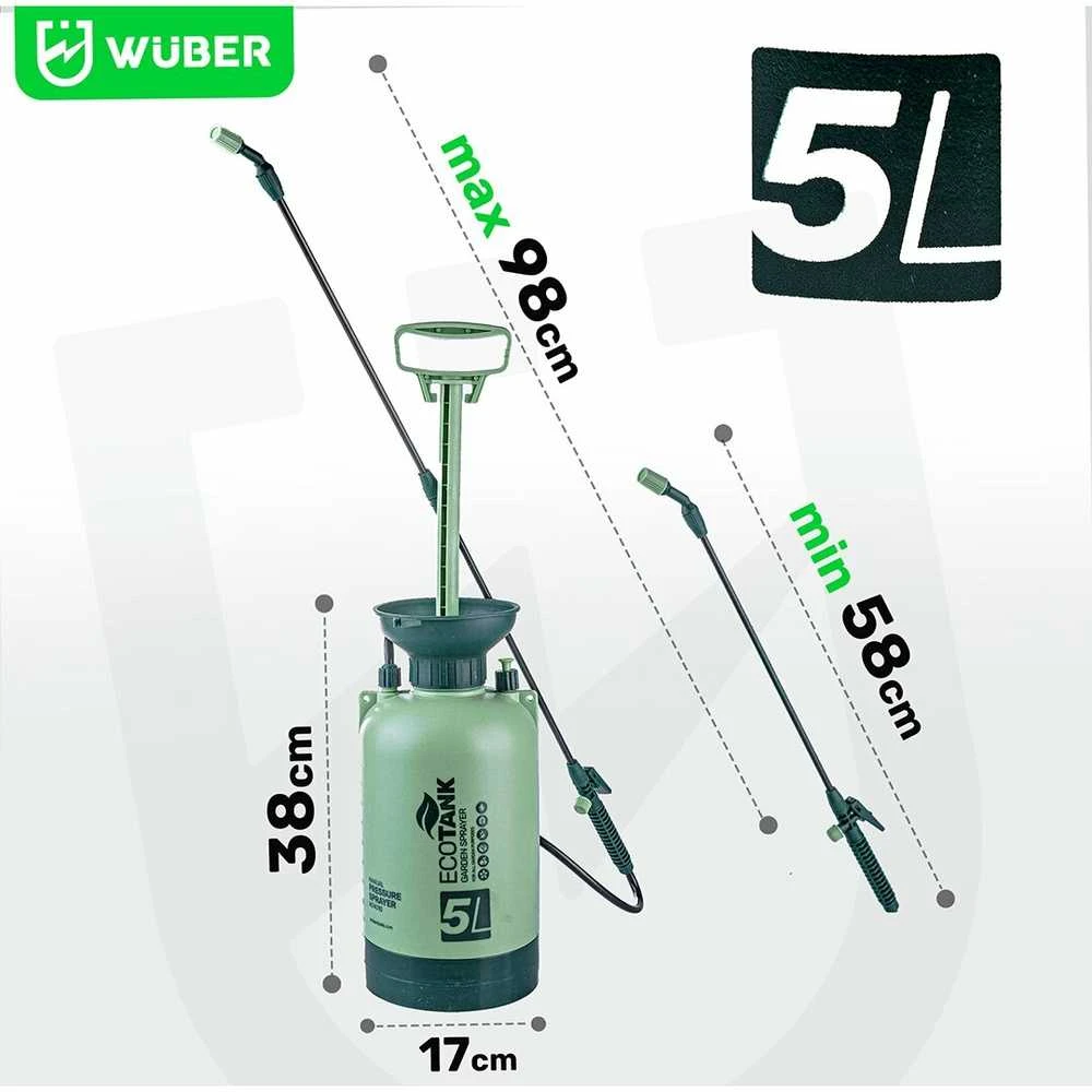 Rankinis sodo purkštuvas Wuber 5L