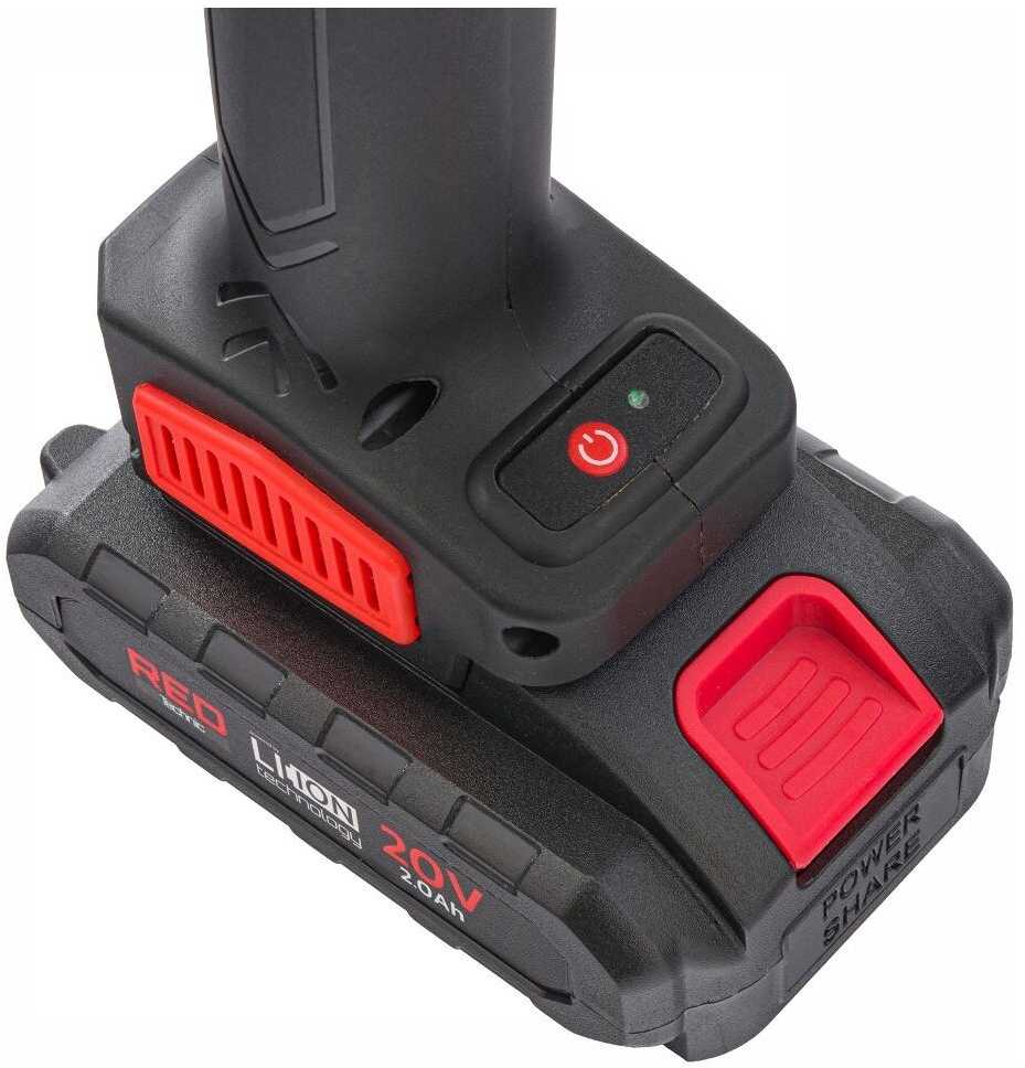 Red Technic Akumuliatorinis sekatorius Raudona Technic RTSA0063 20V
