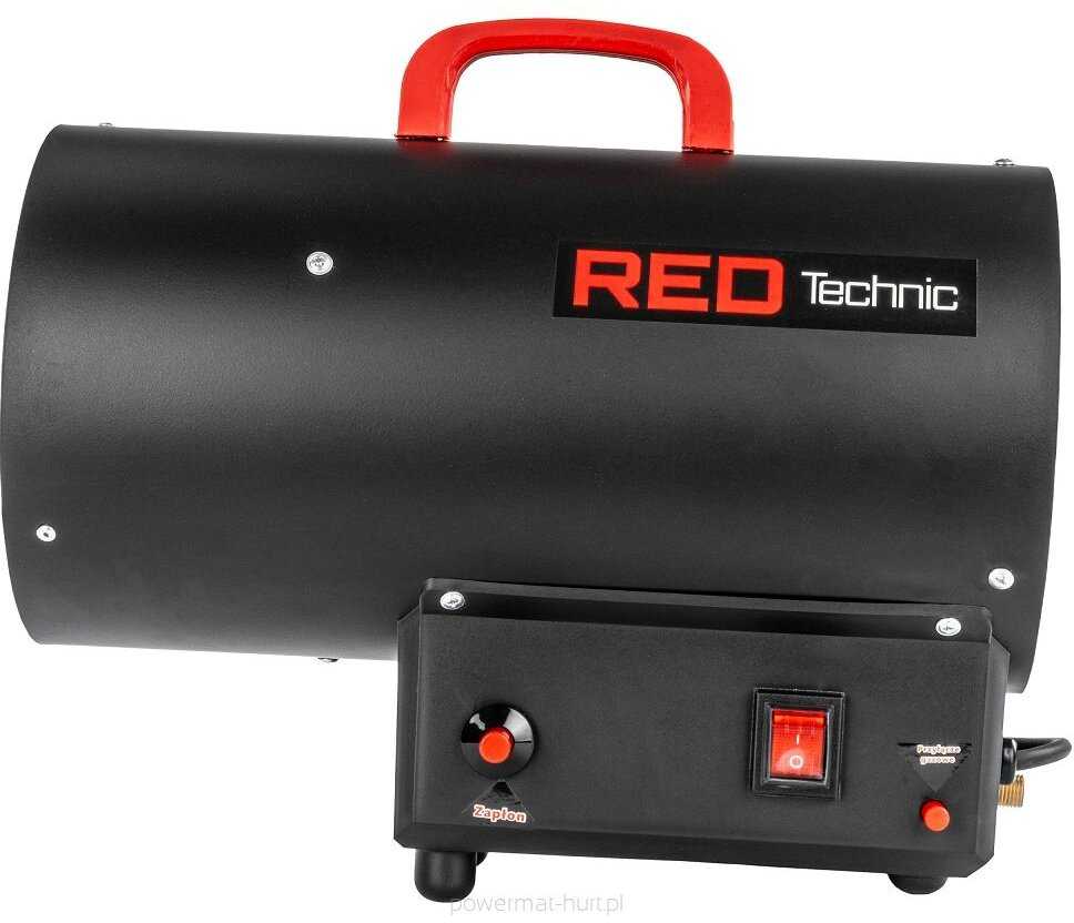 Red Technic Dujinis šildytuvas Raudona Technic RTNGG0119, 25 kW