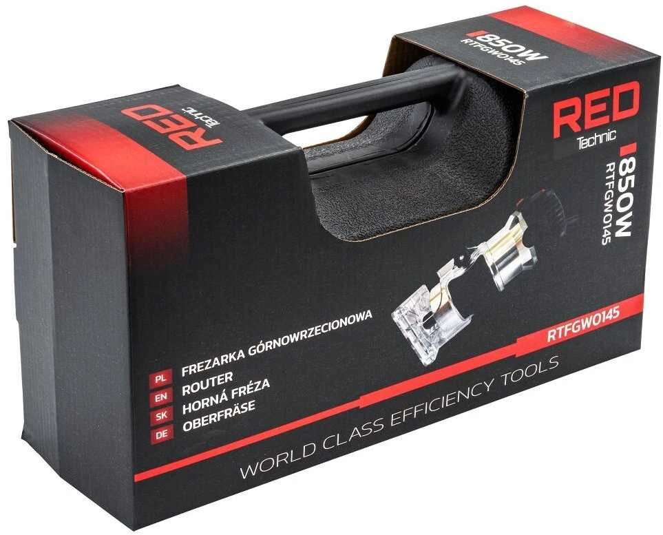 Red Technic Elektrinė freza Raudona Technic RTFGW0145