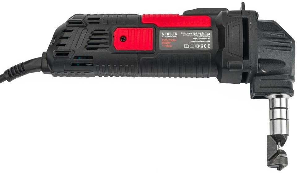 Red Technic Raudona Technic Elektrinės skardos žirklės Raudona Technic RTNSDB0014