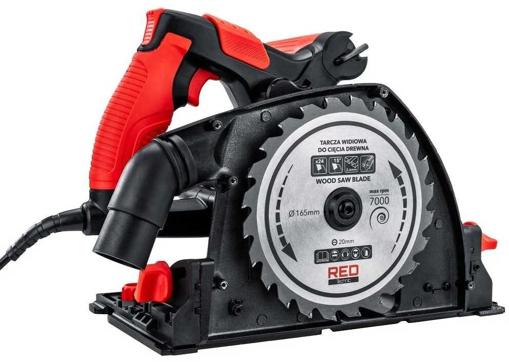 Red Technic Įgilinamasis diskinis pjūklas Raudona Technic RTPZ0129 2400W