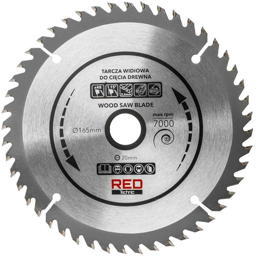 Red Technic Įgilinamasis diskinis pjūklas Raudona Technic RTPZ0129 2400W