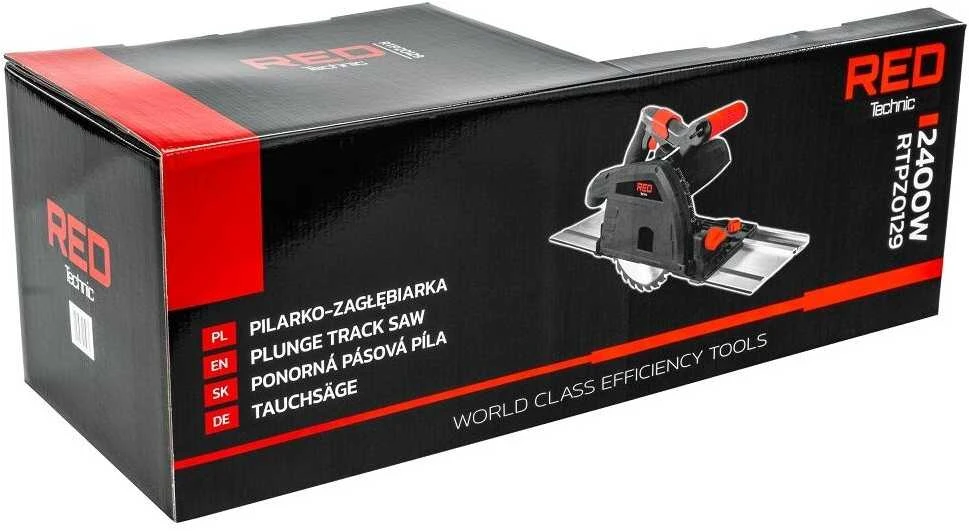 Red Technic Įgilinamasis diskinis pjūklas Raudona Technic RTPZ0129 2400W