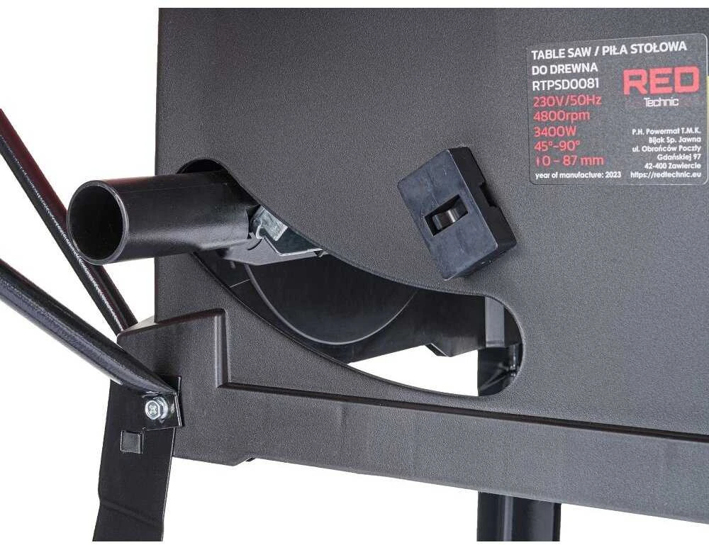 Red Technic Medžio pjovimo staklės Raudona Technic RTPSD0081