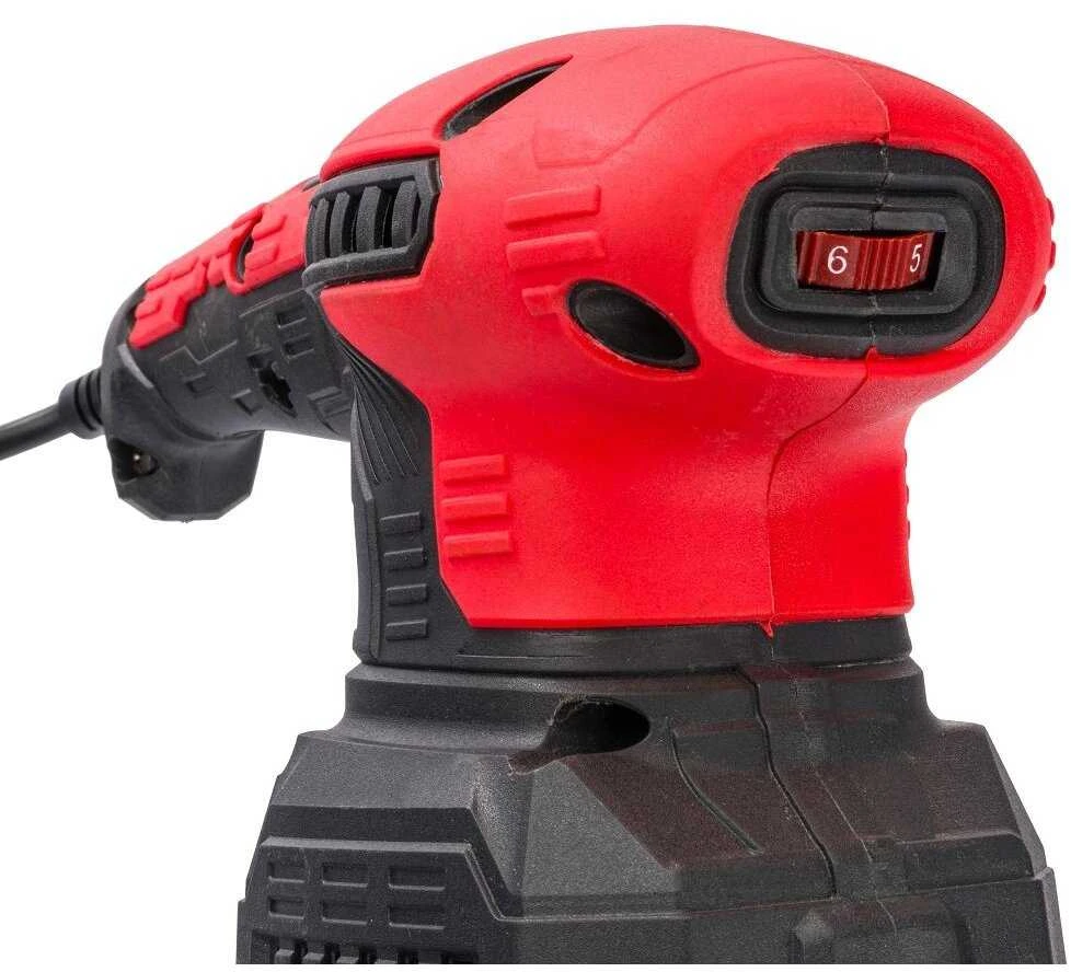 Red Technic Raudona Technic Universalus 3in1 ekscentrinis šlifuoklis Raudona Technic RTSMO0060