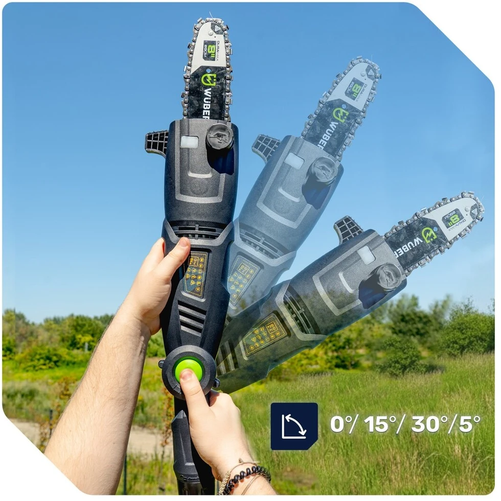 Šakų genėtuvas/aukštapjovė Wuber 750W