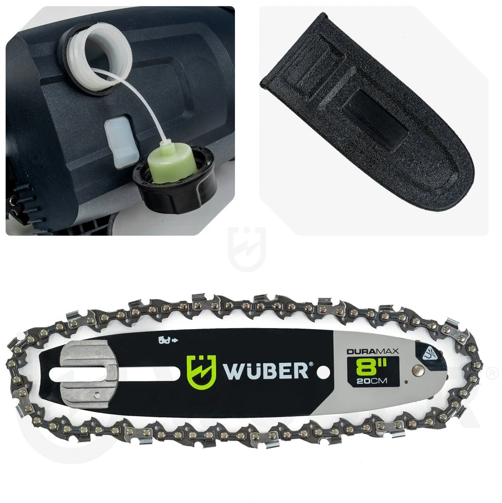 Šakų genėtuvas/aukštapjovė Wuber 750W