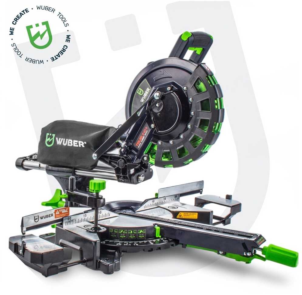 Skersinio pjovimo pjūklas Wuber W33741, 2000 W, 255mm