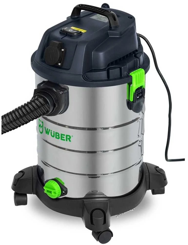 Šlapio ir sauso valymo siurblys Wuber W42666 30 L 1600W