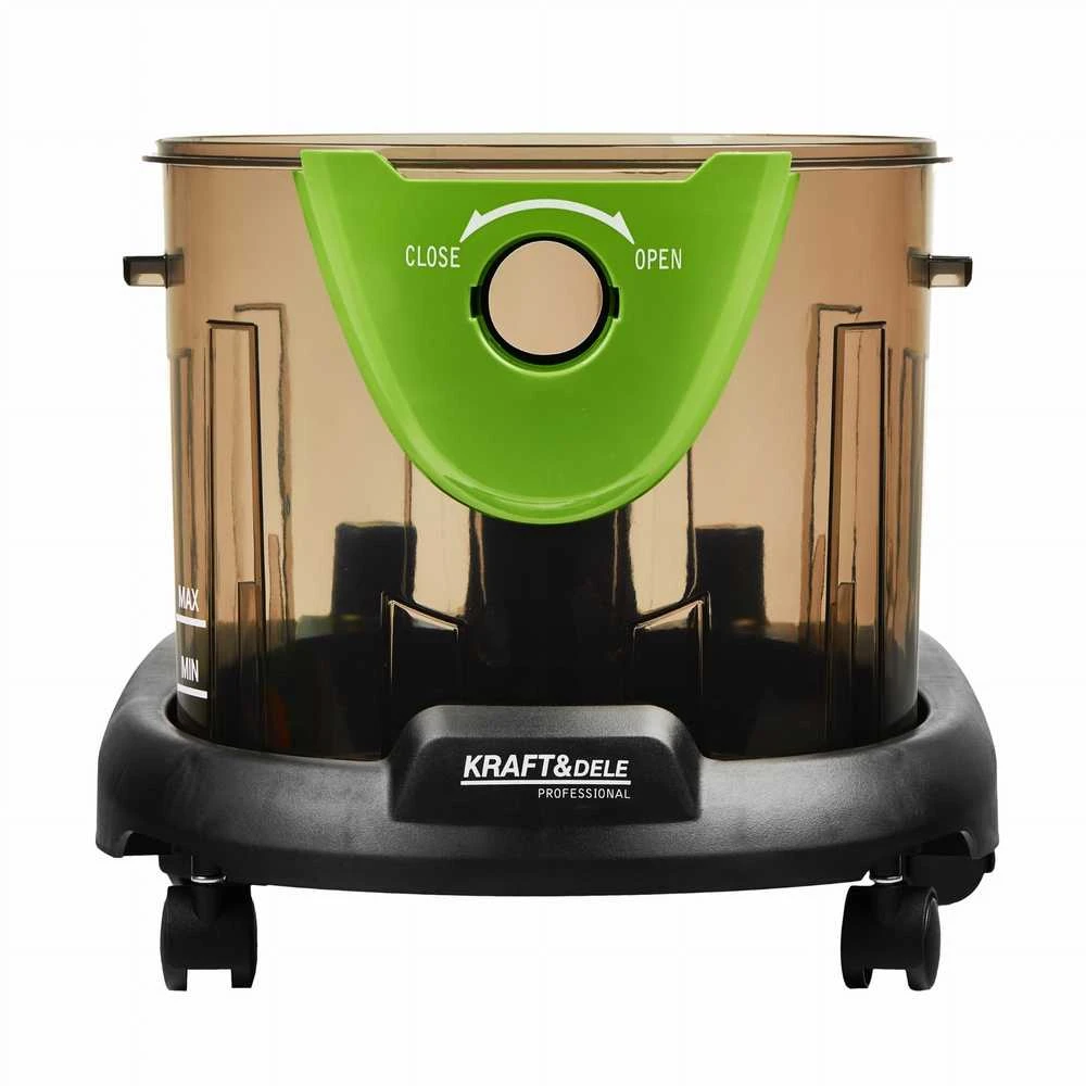 Šlapio/sauso valymo dulkių siurblys su vandens filtru Kraft & Dele KD5157