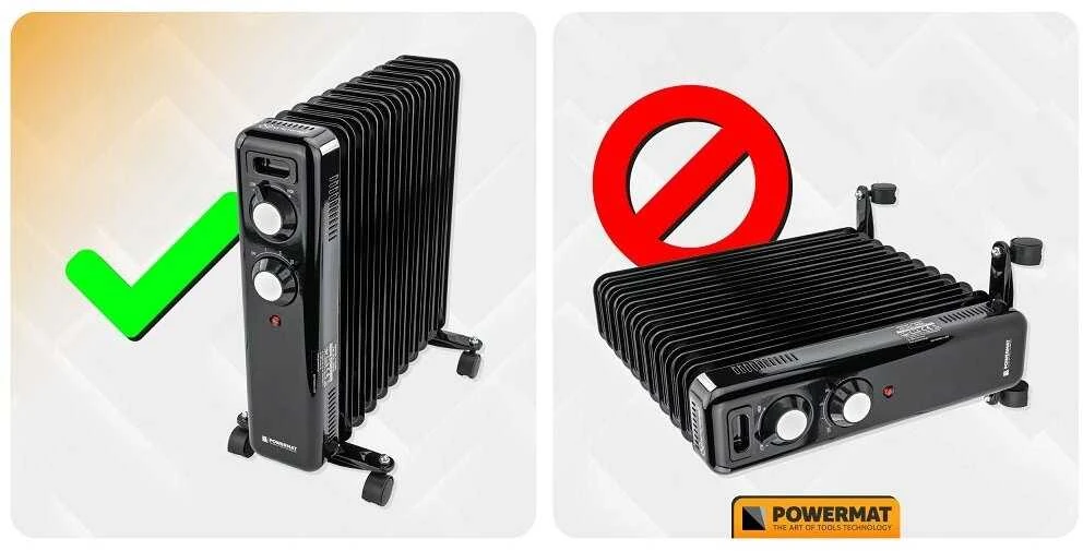 Tepalinis šildytuvas PowerMat PM1399, 2.5kW
