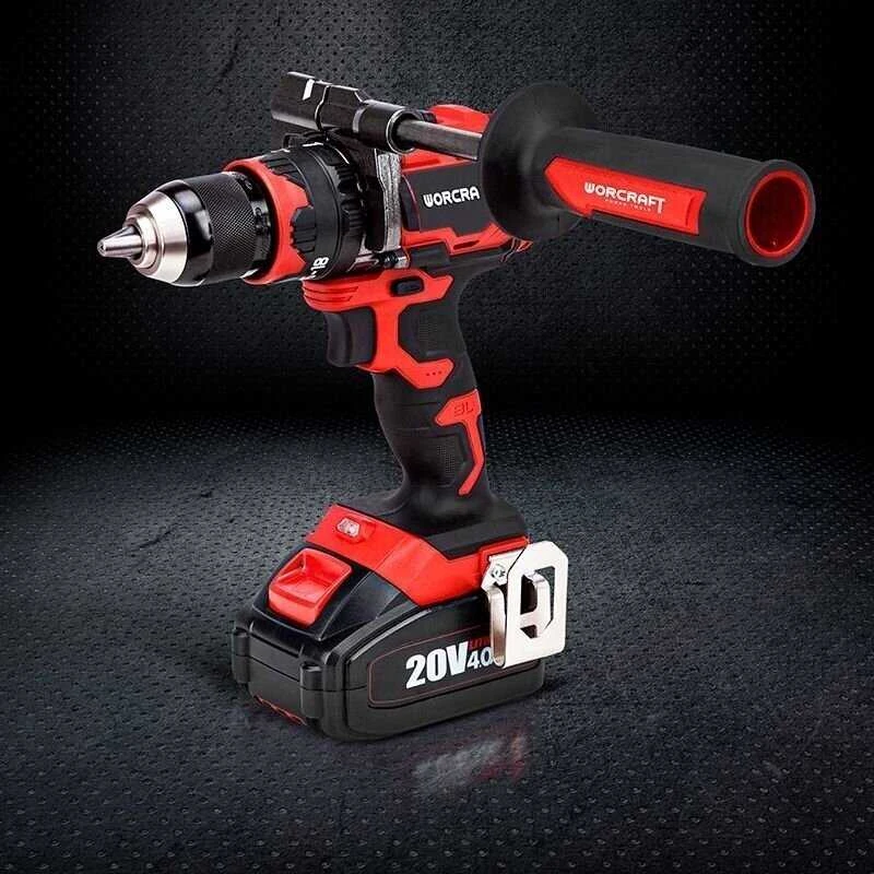 Worcraft Akumuliatorinis suktuvas-gręžtuvas su kalimu 20V LI-ION (XCUBE dėžė)
